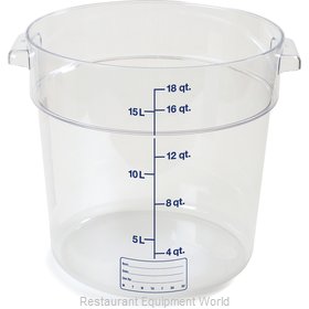 Carlisle 1076807 Food Storage Container, Round