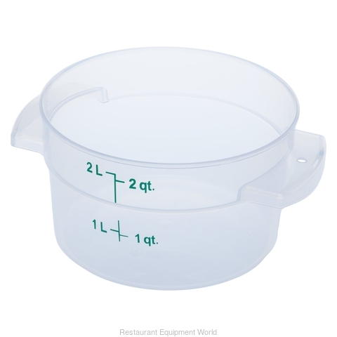 Carlisle 1096330 Food Storage Container, Round