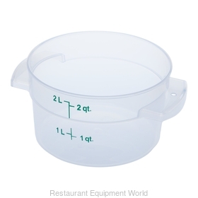 Carlisle 1096330 Food Storage Container, Round