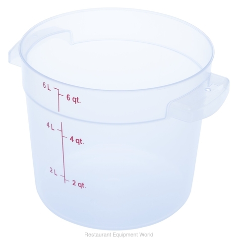 Carlisle 1096530 Food Storage Container, Round