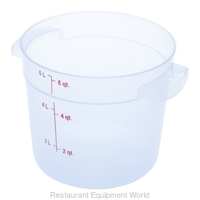 Carlisle 1096530 Food Storage Container, Round