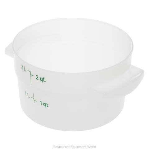 Carlisle 1097302 Food Storage Container, Round