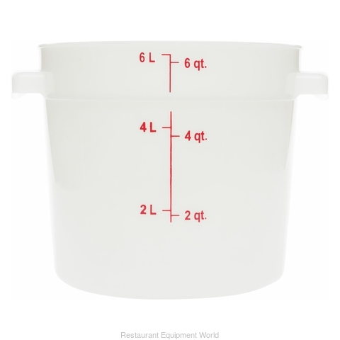 Carlisle 1097502 Food Storage Container, Round