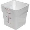 Contenedor para Alimentos, Cuadrado
 <br><span class=fgrey12>(Carlisle 11963PE02 Food Storage Container)</span>