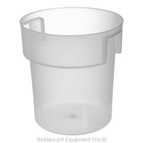 Carlisle 180530 Food Storage Container, Round
