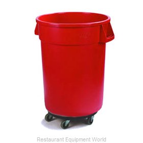 Carlisle 34113205 Trash Receptacle, Mobile