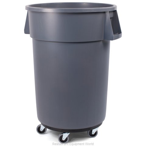 Carlisle 34114423 Trash Receptacle, Mobile