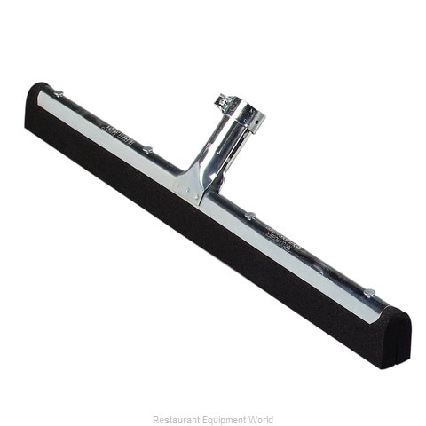 Floor Squeegee Head (only), 24 long, straight, threaded, Floor Squeegee