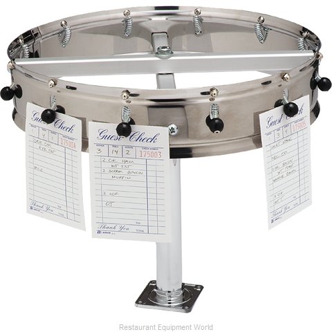 Carlisle 3812CM Check Holder, Wheel