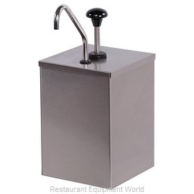 Carlisle 386010 Condiment Dispenser, Pump-Style