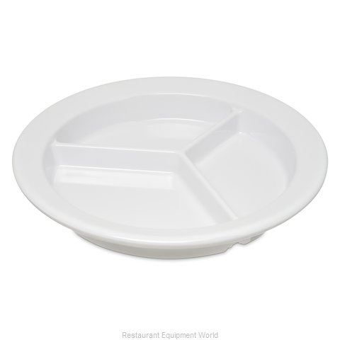 Carlisle 4351602 Plate/Platter, Compartment, Plastic (Magnified)