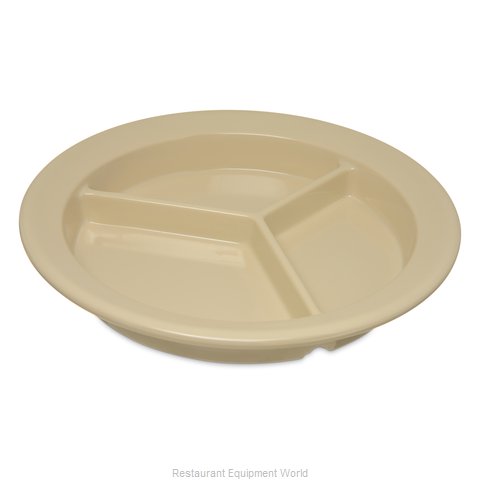 Carlisle 4351625 Plate/Platter, Compartment, Plastic