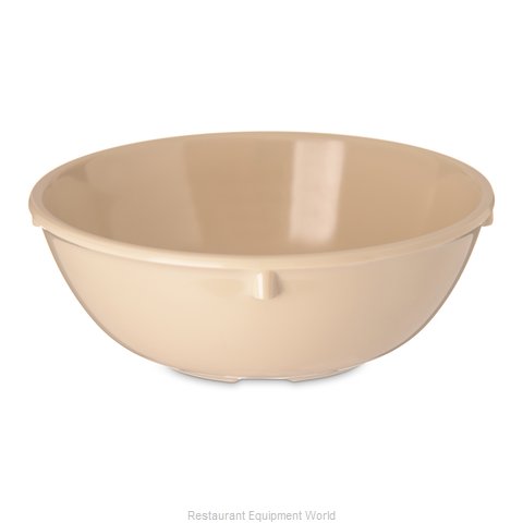 Carlisle 4352825 Nappie Oatmeal Bowl, Plastic