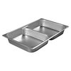 Bandeja/Recipiente para Alimentos, Acero Inoxidable
 <br><span class=fgrey12>(Carlisle 607002D Steam Table Pan, Stainless Steel)</span>