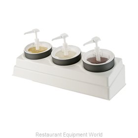Carlisle CM105802 Condiment Dispenser, Pump-Style