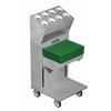 Carro para Bandejas/Charolas y Cubiertos
 <br><span class=fgrey12>(Caddy Corporation CM-1418-CS Flatware & Tray Cart)</span>