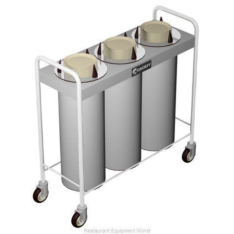 Caddy Corporation CM-T-203 Dispenser, Plate Dish, Mobile