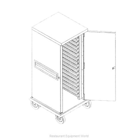 Caddy Corporation T-1220-C Cabinet, Enclosed, Bun / Food Pan