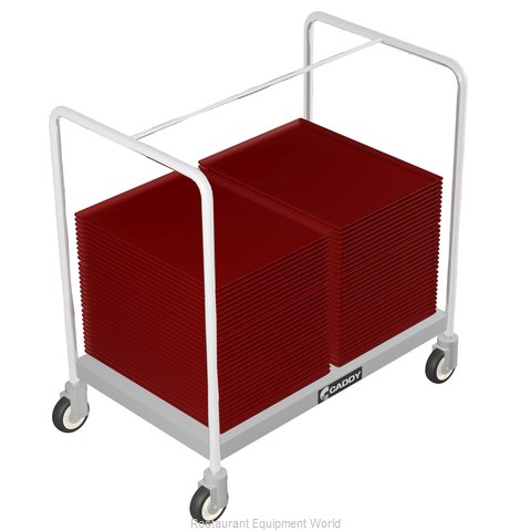 Caddy Corporation T-201-A Tray Cart, for Stacked Trays