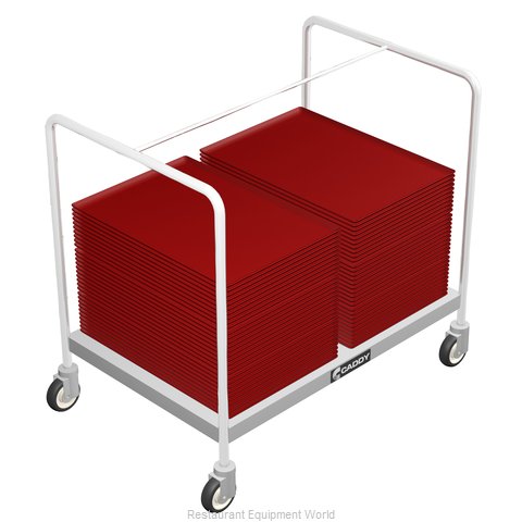 Caddy Corporation T-201-B Tray Cart, for Stacked Trays