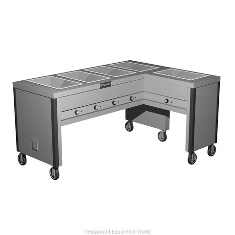 Caddy Corporation TF-605-R Serving Counter, Hot Food, Electric