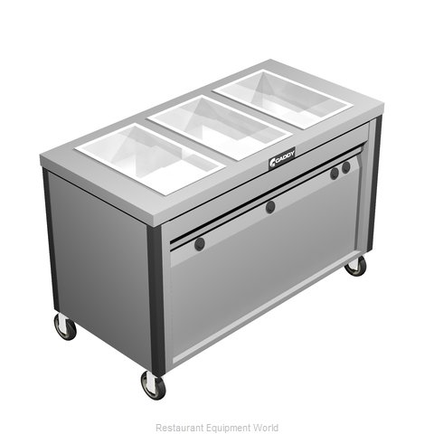 Caddy Corporation TF-623 Serving Counter, Hot Food, Electric