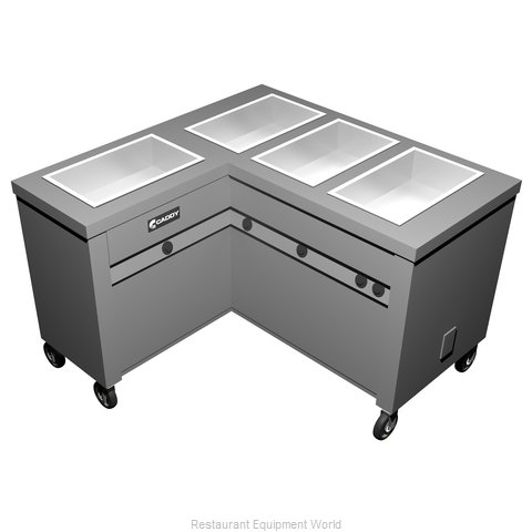 Caddy Corporation TF-624-L Serving Counter, Hot Food, Electric