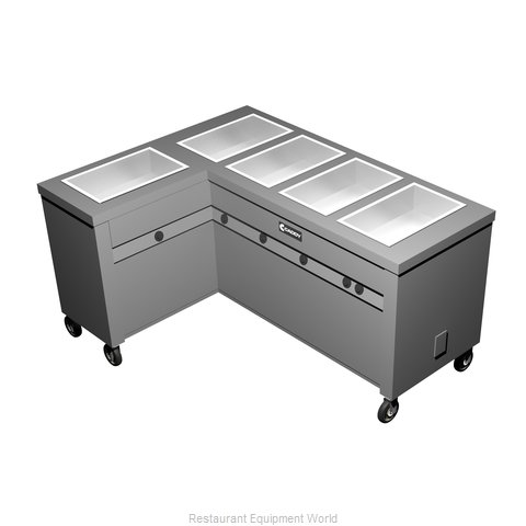 Caddy Corporation TF-625-L Serving Counter, Hot Food, Electric