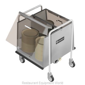 Caddy Corporation TH-160 Cart, Heated Dish Storage