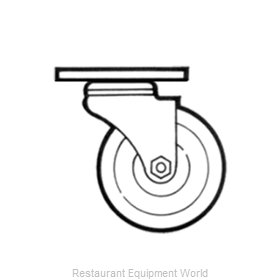 Channel Manufacturing CPS14U Casters