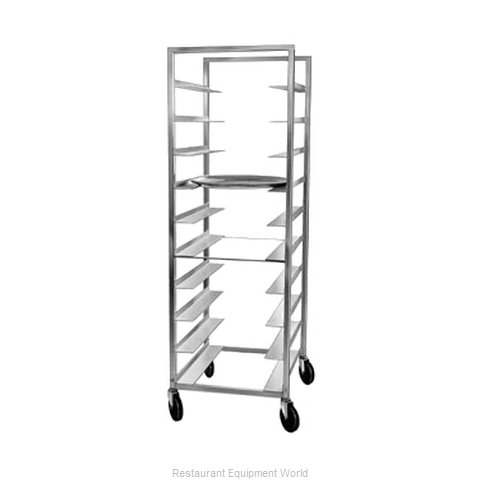 Channel Manufacturing OT-6 Oval Tray Storage Rack, Mobile