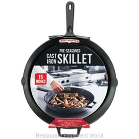 Chef Master 90205 Cast Iron Fry Pan