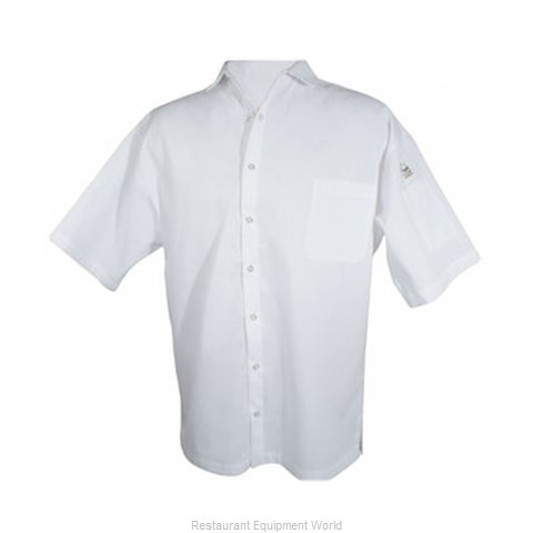 Chef Revival CS006WH-4X Cook's Shirt (Magnified)