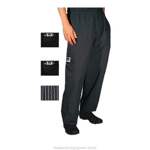 Chef Revival P024BK-S Chef's Pants (Magnified)