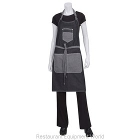 Chef Works AB032BLK0 Bib Apron