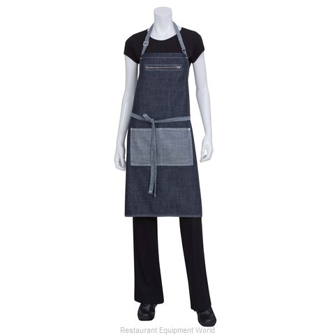 Chef Works AB034IBL0 Bib Apron