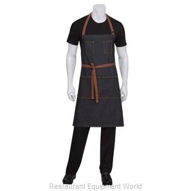 Chef Works AB035BLK0 Bib Apron