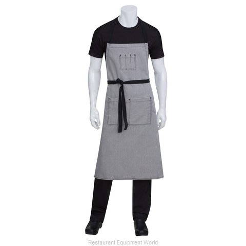 Chef Works AB038BLK0 Bib Apron