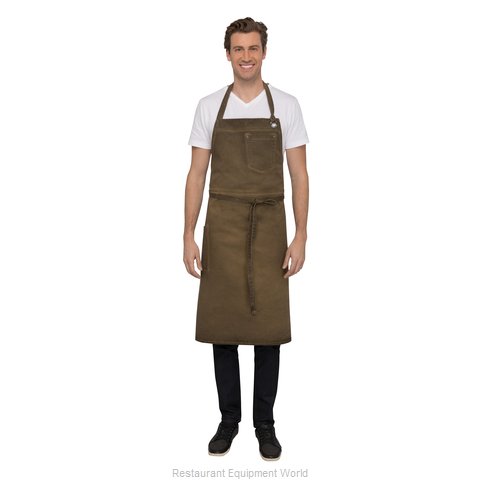 Chef Works ABCAQ004GBN0 Bib Apron