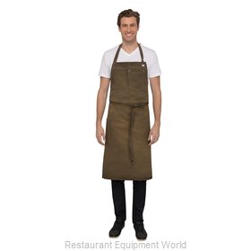 Chef Works ABCAQ004GBN0 Bib Apron