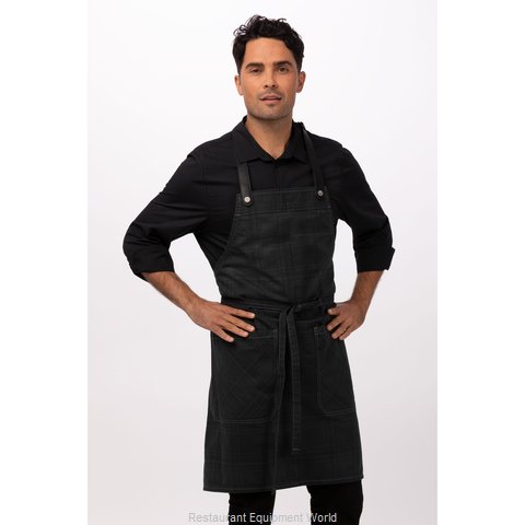 Chef Works ABR01GRY0 Bib Apron