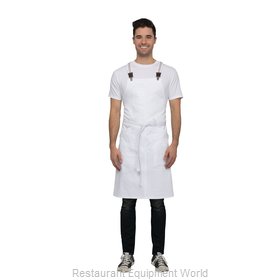 Chef Works ABS01WHT0 Bib Apron