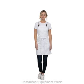 Chef Works ABS01WWHT0 Bib Apron