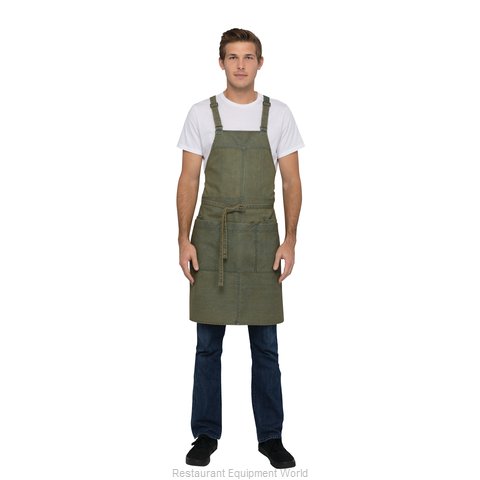 Chef Works ABX01BLY0 Bib Apron