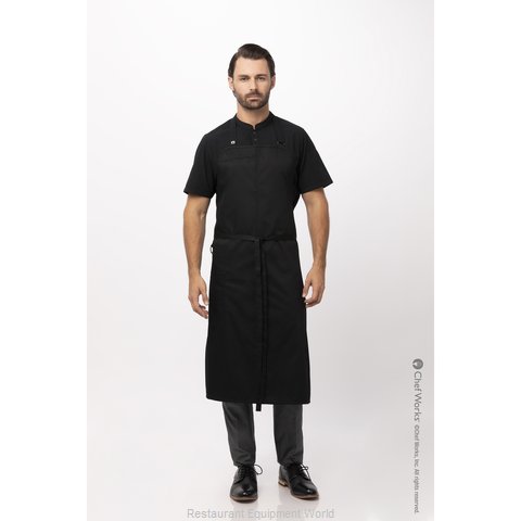 Chef Works ACN01BLK0 Bib Apron