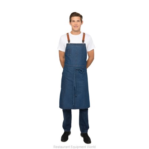 Chef Works ACS01MDB0 Bib Apron