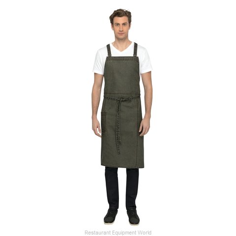 Chef Works ACX01OLW0 Bib Apron (Magnified)