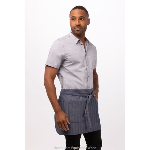 Chef Works AHN07BLU0 Waist Apron