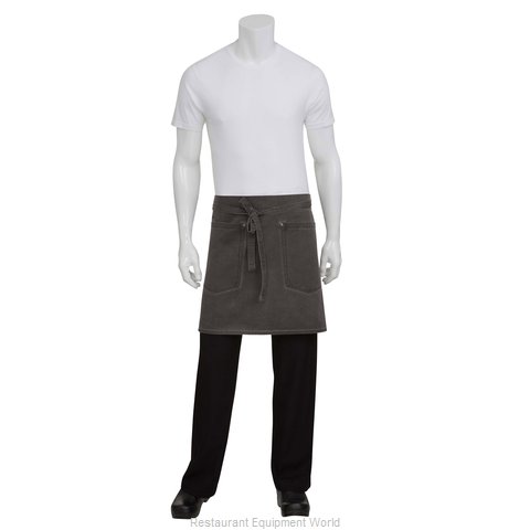 Chef Works AHWAQ014PEW0 Waist Apron (Magnified)
