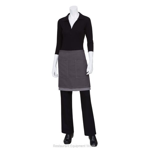 Chef Works ASCW12GGY0 Waist Apron